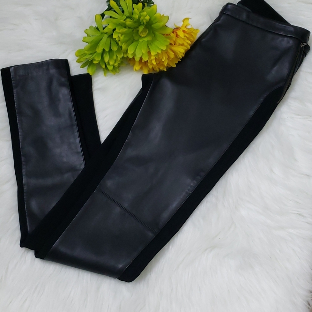 BLLACK NOIR Genuine Leather Pants